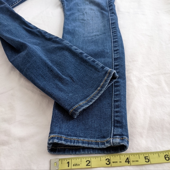 7 For All Mankind B(AIR) Ankle Skinny Distressed Jeans Size 24 - Picture 11 of 16